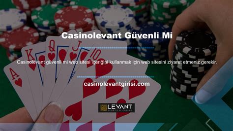 Casinolevant Güvenli Oyun İpuçları